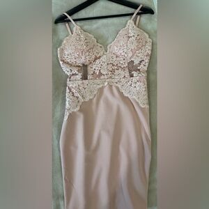 Fashion Nova Blush Pink Dress